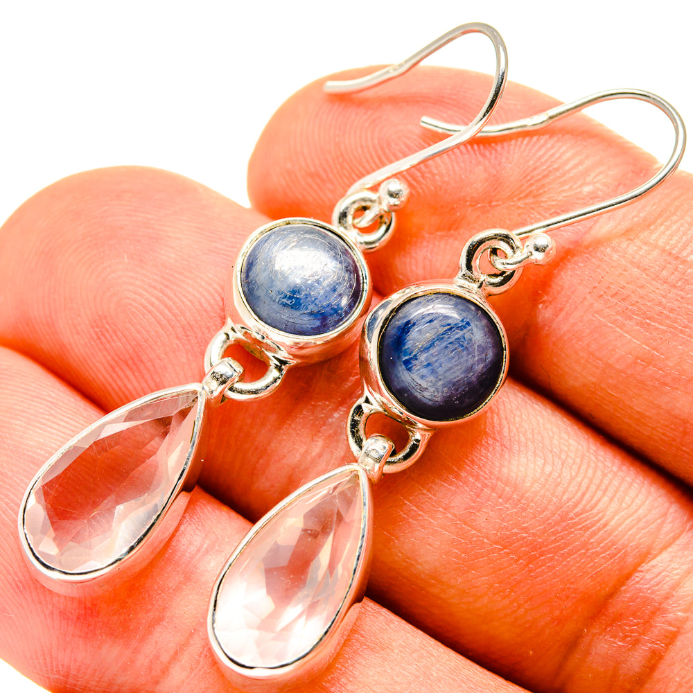 Rose Quartz Earrings handcrafted by Ana Silver Co - EARR416230