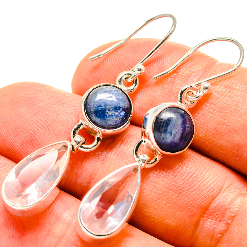 Rose Quartz Earrings handcrafted by Ana Silver Co - EARR416238