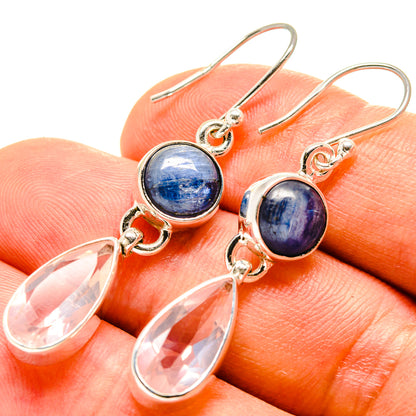 Rose Quartz Earrings handcrafted by Ana Silver Co - EARR416238