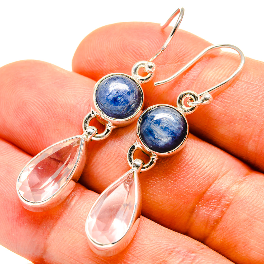 Kyanite Earrings handcrafted by Ana Silver Co - EARR416243