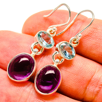 Amethyst Earrings handcrafted by Ana Silver Co - EARR416260