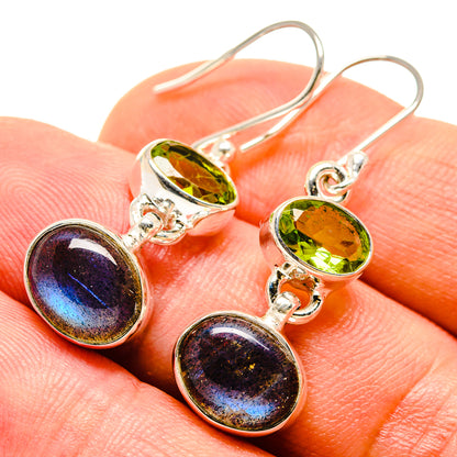 Labradorite Earrings handcrafted by Ana Silver Co - EARR416268