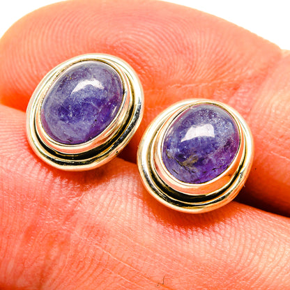 Tanzanite Earrings handcrafted by Ana Silver Co - EARR416273