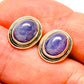Tanzanite Earrings handcrafted by Ana Silver Co - EARR416275