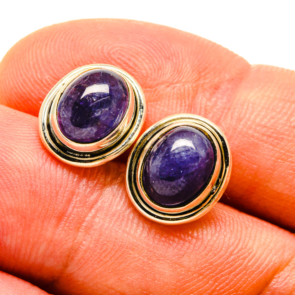 Kyanite Earrings handcrafted by Ana Silver Co - EARR416283