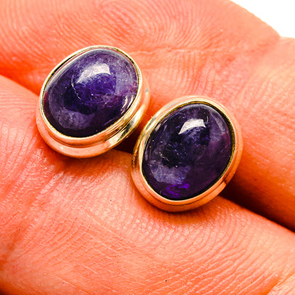 Tanzanite Earrings handcrafted by Ana Silver Co - EARR416289