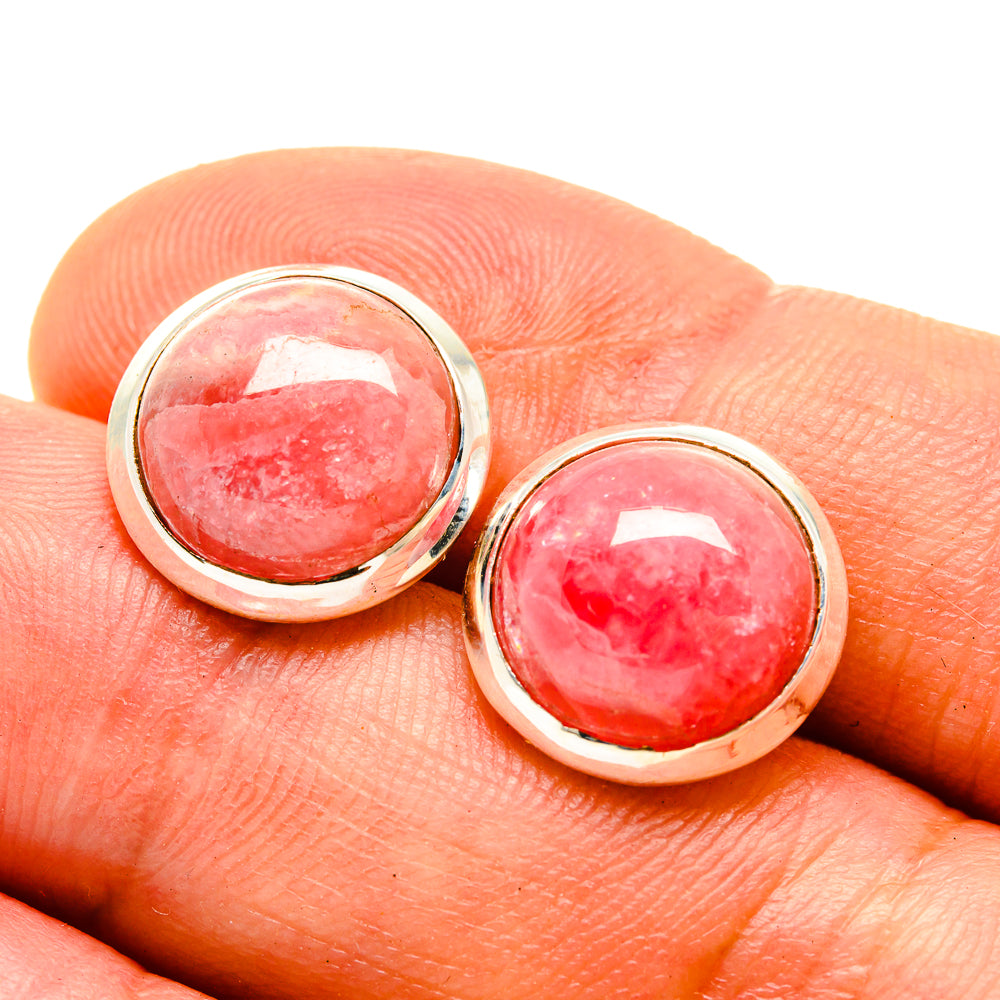 Rhodochrosite Earrings handcrafted by Ana Silver Co - EARR416290