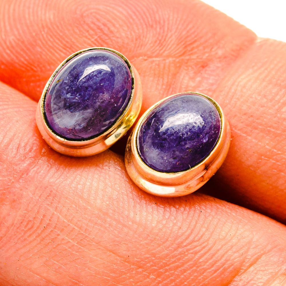 Tanzanite Earrings handcrafted by Ana Silver Co - EARR416298