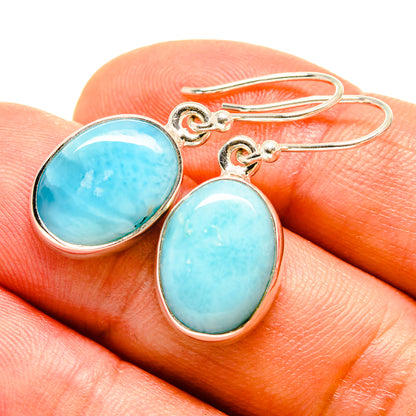 Larimar Earrings handcrafted by Ana Silver Co - EARR416311