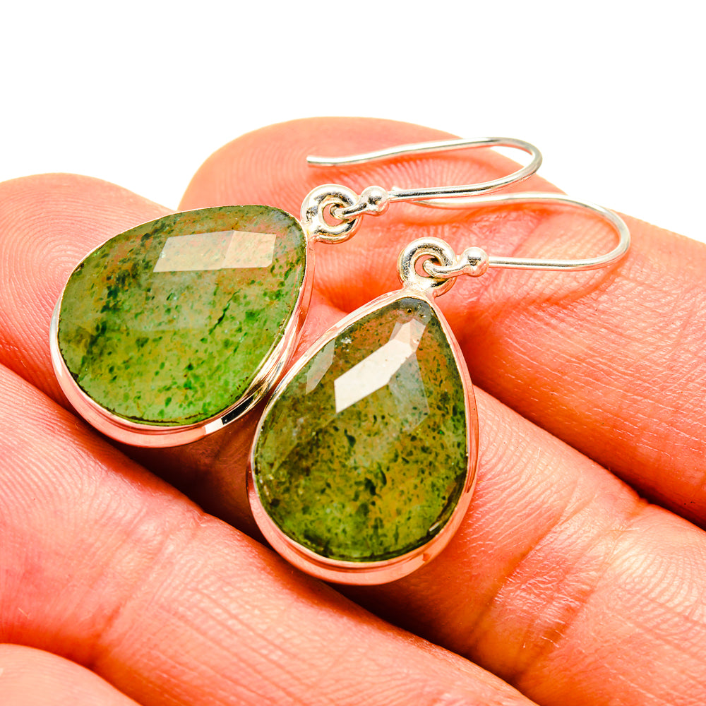 Emerald Earrings handcrafted by Ana Silver Co - EARR416316