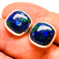Azurite Earrings handcrafted by Ana Silver Co - EARR416353