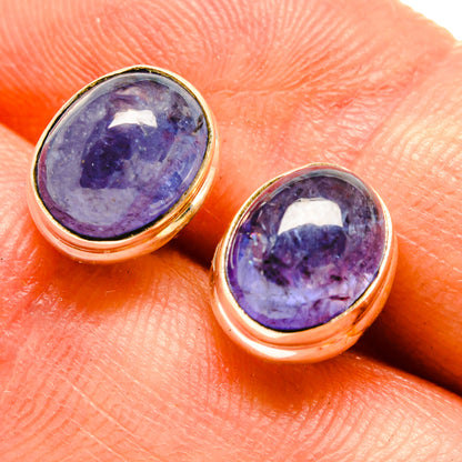 Tanzanite Earrings handcrafted by Ana Silver Co - EARR416354