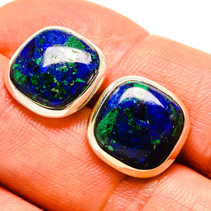 Azurite Earrings handcrafted by Ana Silver Co - EARR416359