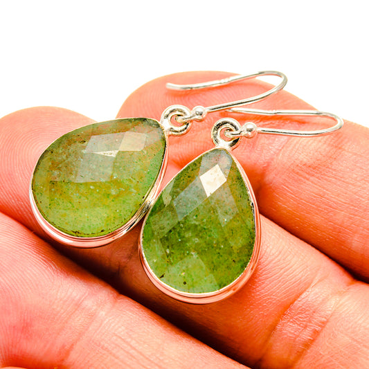 Emerald Earrings handcrafted by Ana Silver Co - EARR416387