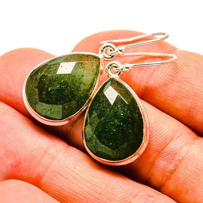 Emerald Earrings handcrafted by Ana Silver Co - EARR416395