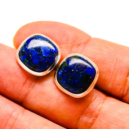 Azurite Earrings handcrafted by Ana Silver Co - EARR416436
