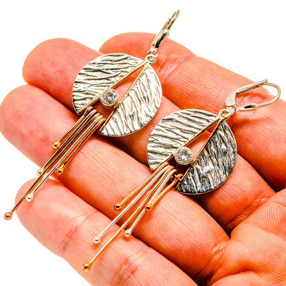 White Quartz Earrings handcrafted by Ana Silver Co - EARR416489