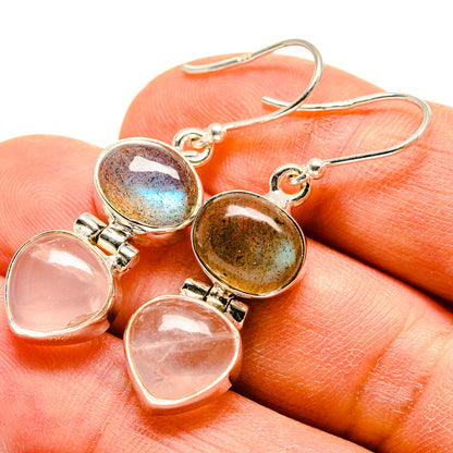 Labradorite Earrings handcrafted by Ana Silver Co - EARR416506