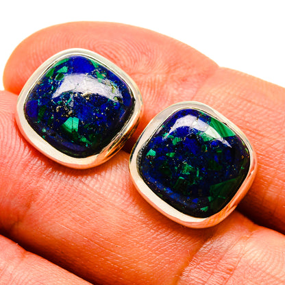 Azurite Earrings handcrafted by Ana Silver Co - EARR416546