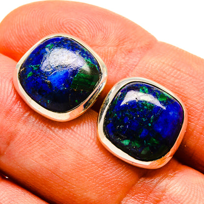 Azurite Earrings handcrafted by Ana Silver Co - EARR416556