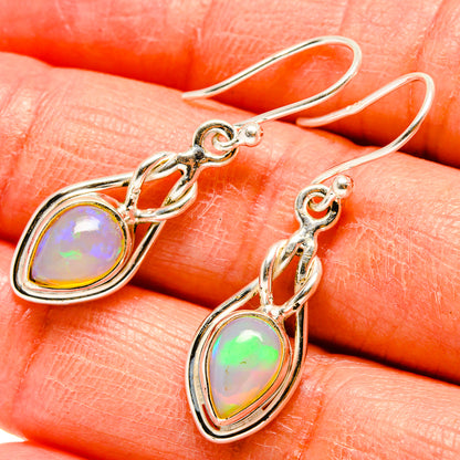 Ethiopian Opal Earrings handcrafted by Ana Silver Co - EARR416562