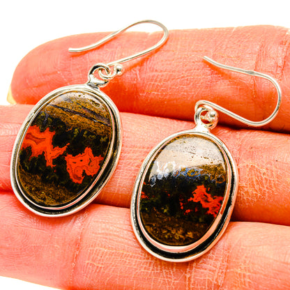 Moroccan Agate Earrings handcrafted by Ana Silver Co - EARR416576