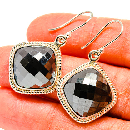 Hematite Earrings handcrafted by Ana Silver Co - EARR416637
