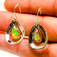 Ethiopian Opal Earrings handcrafted by Ana Silver Co - EARR416665