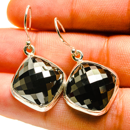 Hematite Earrings handcrafted by Ana Silver Co - EARR416671