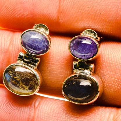 Labradorite Earrings handcrafted by Ana Silver Co - EARR416687