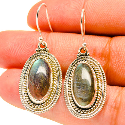Labradorite Earrings handcrafted by Ana Silver Co - EARR416721