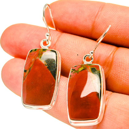 Ocean Jasper Earrings handcrafted by Ana Silver Co - EARR416731
