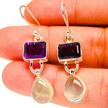 Prehnite Earrings handcrafted by Ana Silver Co - EARR416738