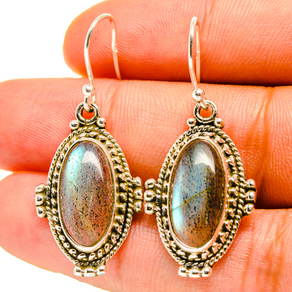 Labradorite Earrings handcrafted by Ana Silver Co - EARR416755