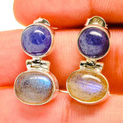 Labradorite Earrings handcrafted by Ana Silver Co - EARR416771