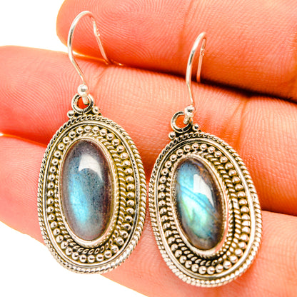 Labradorite Earrings handcrafted by Ana Silver Co - EARR416773