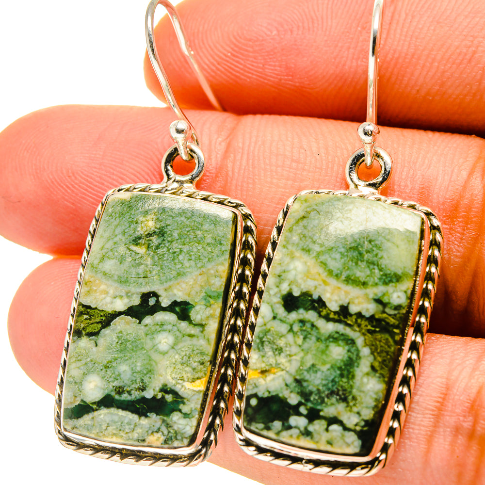 Rainforest Opal Earrings handcrafted by Ana Silver Co - EARR416789