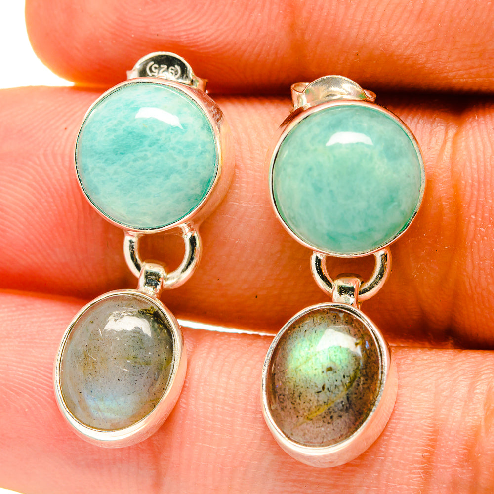 Labradorite Earrings handcrafted by Ana Silver Co - EARR416790