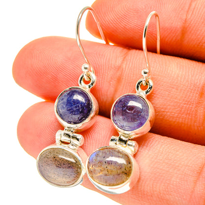 Labradorite Earrings handcrafted by Ana Silver Co - EARR416799