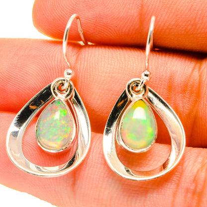 Ethiopian Opal Earrings handcrafted by Ana Silver Co - EARR416800