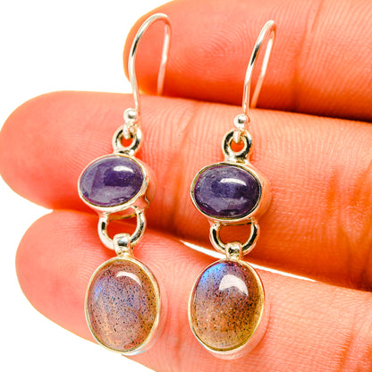 Labradorite Earrings handcrafted by Ana Silver Co - EARR416808