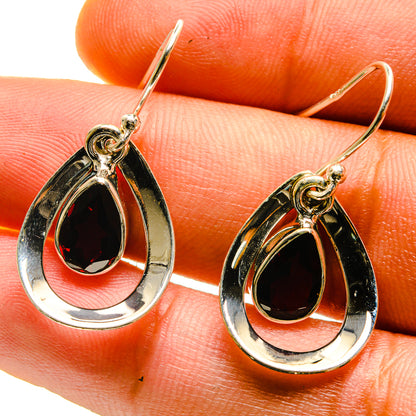 Garnet Earrings handcrafted by Ana Silver Co - EARR416831