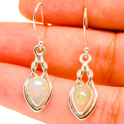 Ethiopian Opal Earrings handcrafted by Ana Silver Co - EARR416864