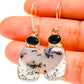Dendritic Opal Earrings handcrafted by Ana Silver Co - EARR416873