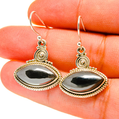 Hematite Earrings handcrafted by Ana Silver Co - EARR416914
