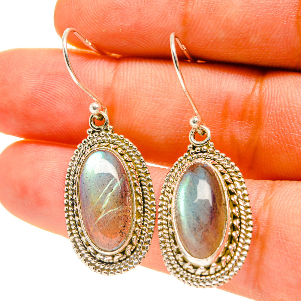 Labradorite Earrings handcrafted by Ana Silver Co - EARR416930