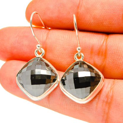 Hematite Earrings handcrafted by Ana Silver Co - EARR416933