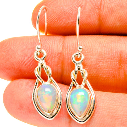 Ethiopian Opal Earrings handcrafted by Ana Silver Co - EARR416950