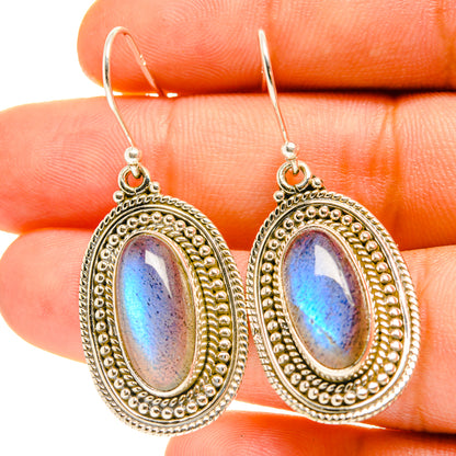 Labradorite Earrings handcrafted by Ana Silver Co - EARR416952