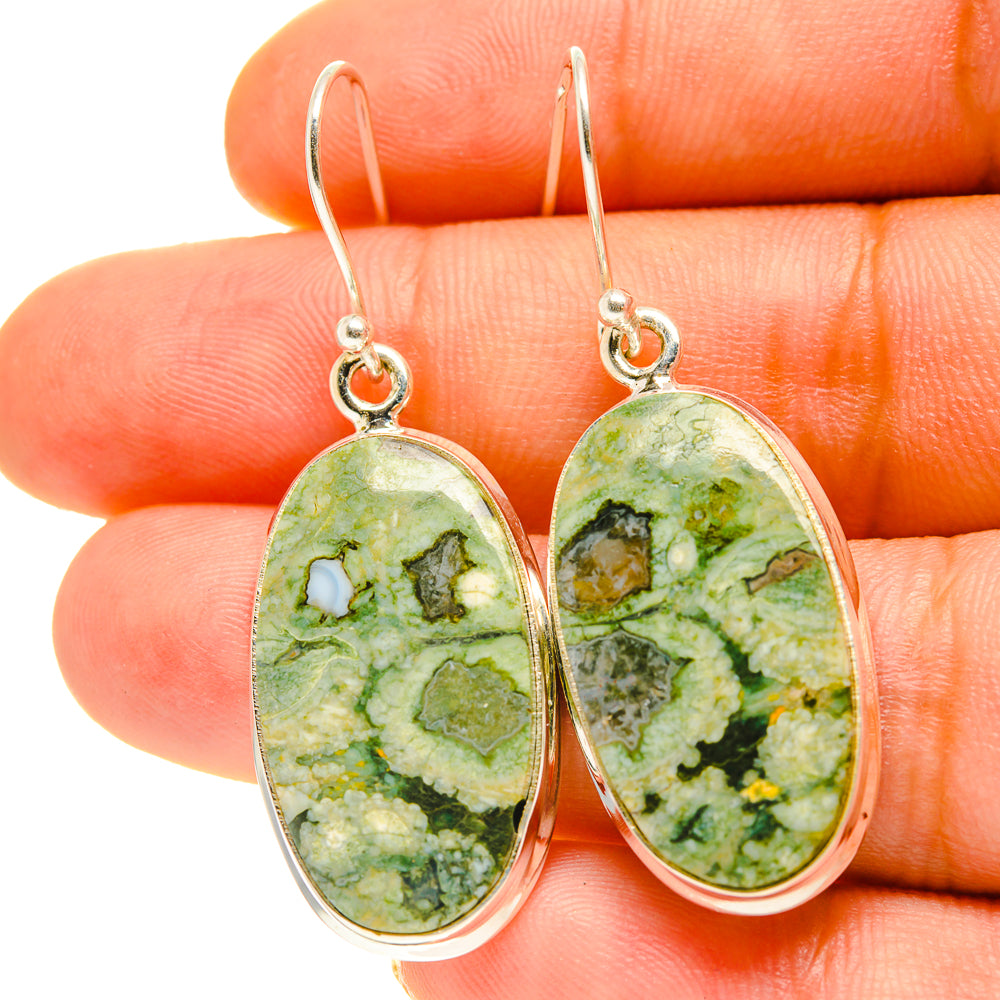 Rainforest Opal Earrings handcrafted by Ana Silver Co - EARR416956